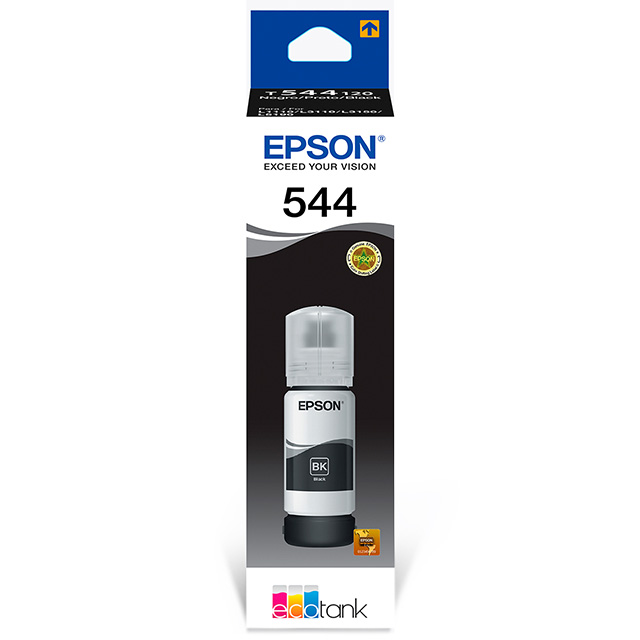 Botella de Tinta Epson T544 Negra - T544120-AL