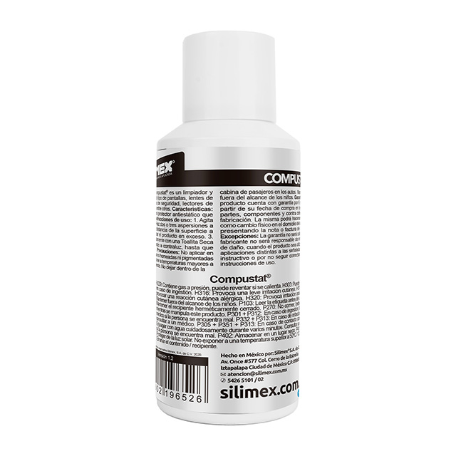 Compustat Silimex, Aerosol, Limpiador de pantallas, No conductivo - 750300219652