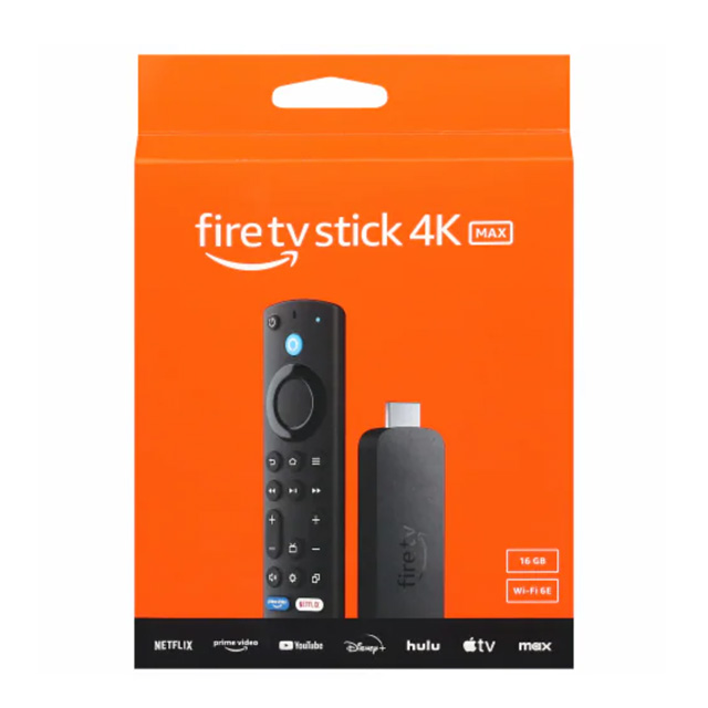 Amazon Fire TV Stick 4K Max con control de voz por Alexa, Dispositivo de Streaming HD, 1080p, 4K, 2GB de RAM, Wi-Fi6, Cloud Gaming