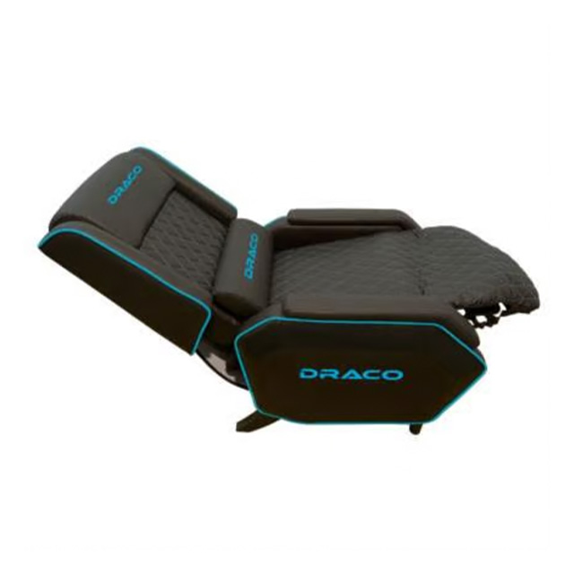 Sillon Gamer Nextep Draco, Reclinable, Negro/Azul - NE-488A