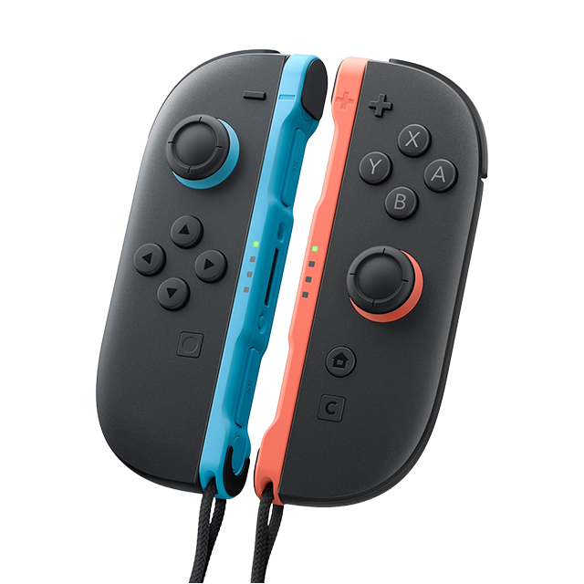 Control inalámbrico Nintendo Joy-Con (L)/(R) Light Blue / Light Red, Bluetooth 5.0, Multiplataforma Switch 2