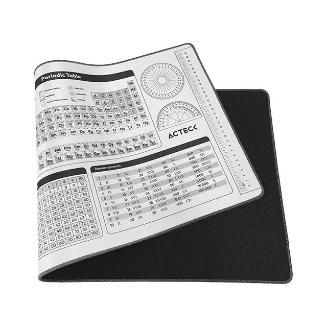 Mousepad Acteck Vibe Flow Tools MT494H, 80 x 35 cm, Blanco - AC-941082