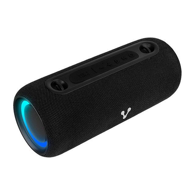 Bocina Vorago BSP-430, Bluetooth, USB Tipo-C, Luces LED, Hasta 7 horas - BSP-430