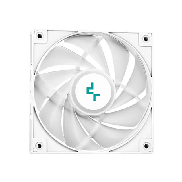 Enfriamiento Liquido DeepCool LE520 WH, 2 Ventiladores RGB, 240mm, Blanco - R-LE520-WHAMMN-G-1