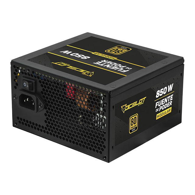 Fuente de Poder Ocelot Gaming OPS850, 850W, ATX, Modular, 80 Plus Gold, Color Negro – OPS850