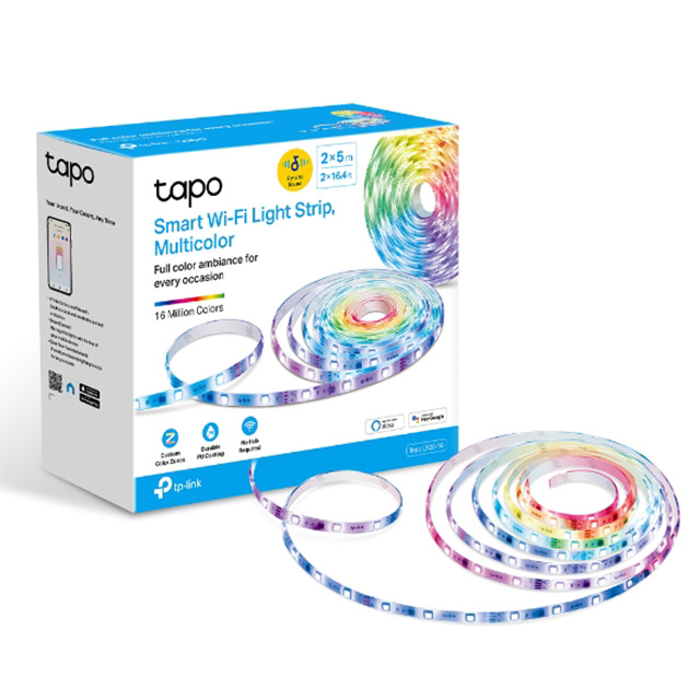 Tira de luces LED inteligente TP-Link Tapo L920, 2x5m, Compatible con Alexa, Hey Google - L920-10