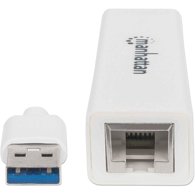 Adaptador de Red Manhattan USB 3.2, 10/100/1000 Mbps - 506847