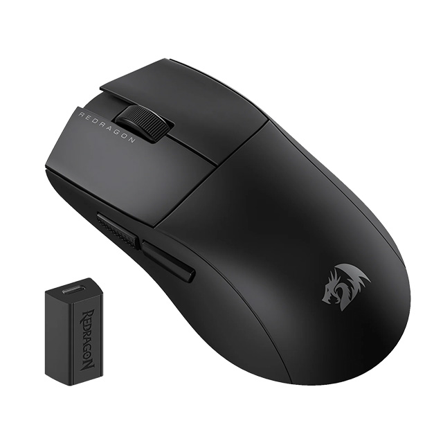 Mouse Gamer Redragon K1ng 4K Pro, Inalambrico,  26K DPI, Ultralight, Botones Programables -  M916-PRO-4K