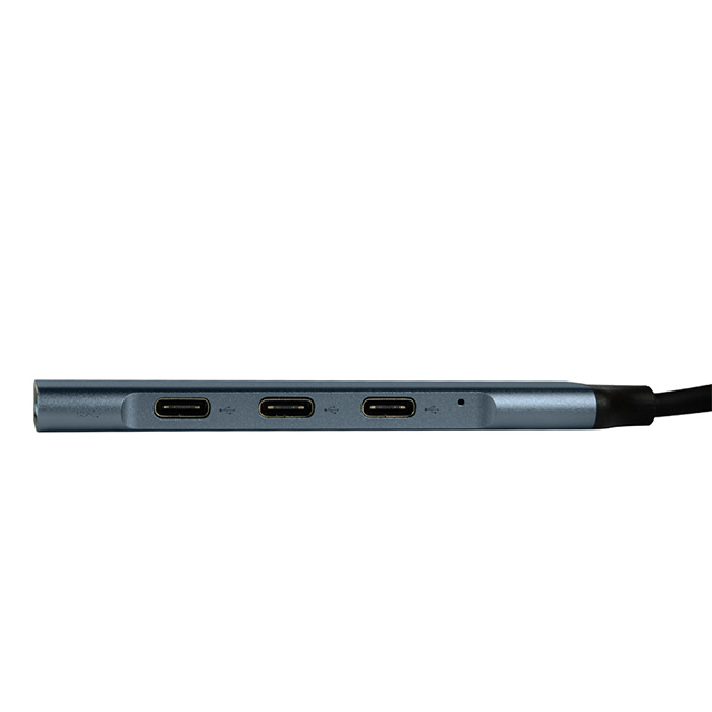 Adaptador Hub Vorago HU-205 USB Tipo-C x3, USB-A 3.0 x1 - HU-205