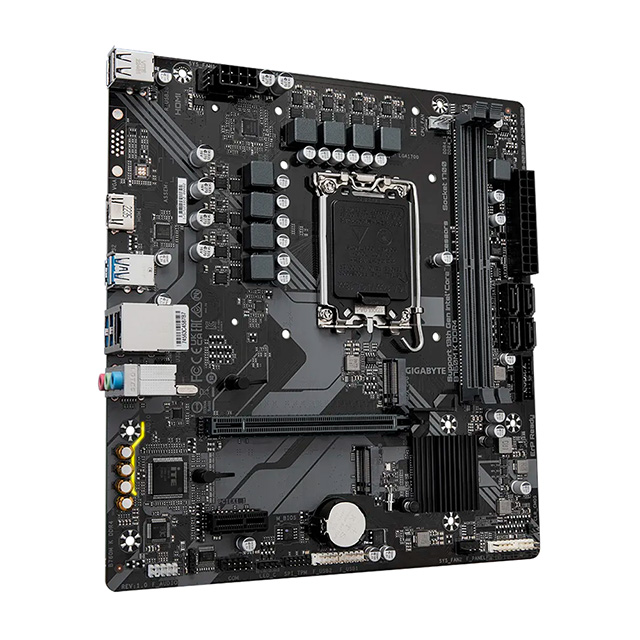 Tarjeta Madre Gigabyte B760M K, Micro-ATX, LGA 1700, DDR4 5333Mhz, 2x M.2, PCIe 4.0