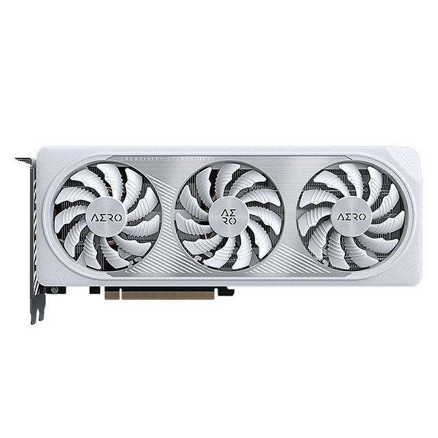 Tarjeta de video Nvidia Gigabyte GeForce RTX 4060 Aero OC 8GB, DLSS 3, RAY TRACING, REFLEX, STUDIO, GDDR6 - GV-N4060AERO OC-8GD