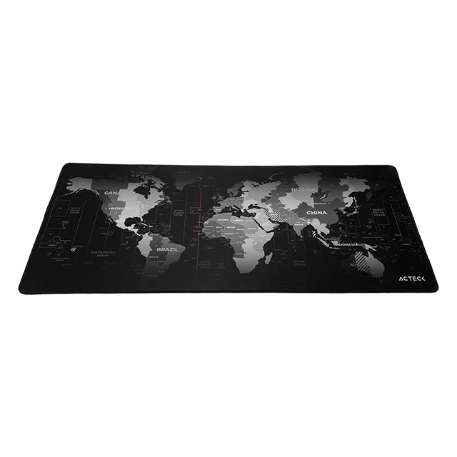 Mousepad Acteck Vibe Flow World MT494W, 80 x 35 cm, Negro - AC-941037