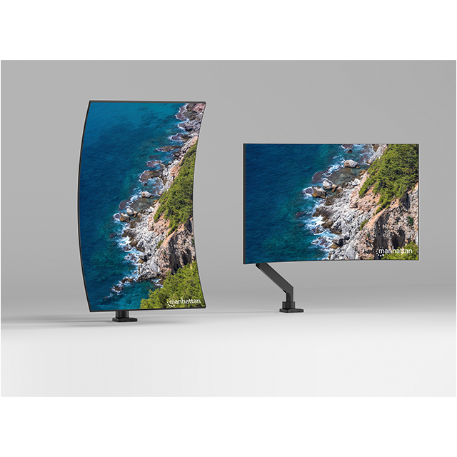 Soporte para Monitor Manhattan 17–57", Escritorio, VESA 75/100, Ajustable – 462594