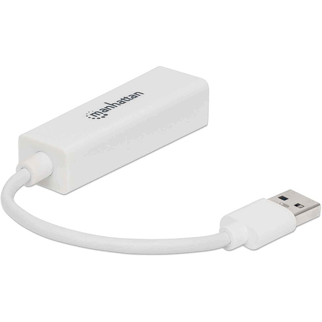 Adaptador de Red Manhattan USB 3.2, 10/100/1000 Mbps - 506847