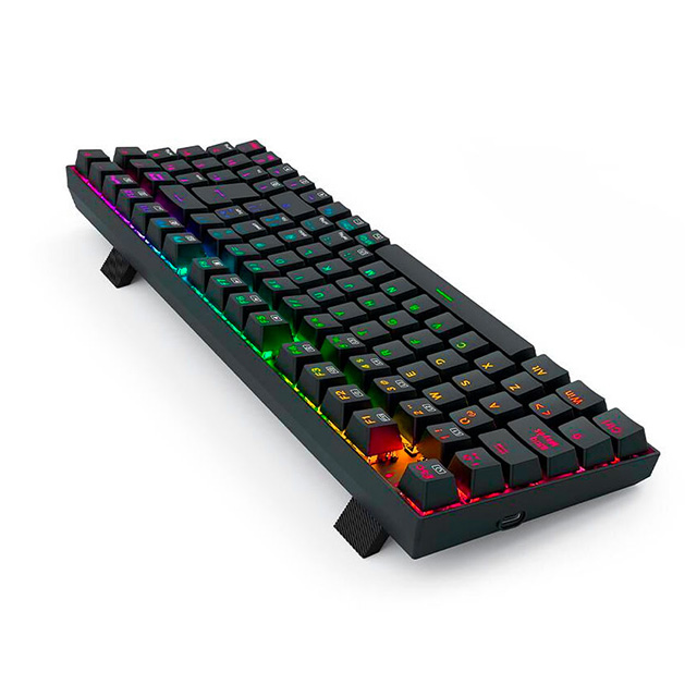 Teclado Gamer Mecánico Redragon Ziggs K669, Switches Red, Alámbrico, Iluminación RGB, Español - K669-RGB-SP