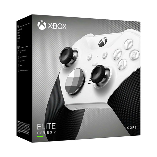 Control Inalámbrico Xbox Elite Series 2 Core, Series X/S, Xbox One, PC, Android, iOS, Blanco 