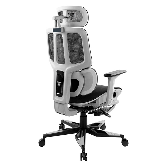 Silla Gamer GameFactor CGM700, Respaldo vertebral, 150Kg, Negro - CGM700