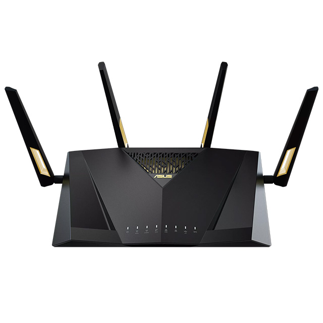 Router Asus RT-AX88U PRO AX6000, Ai Mesh, Doble Banda, Dual WAN, 2.4Ghz/5Ghz - RT-AX88U