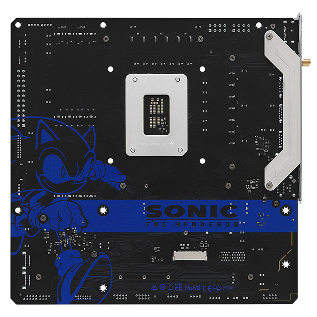 Tarjeta Madre ASRock B760M Phantom Gaming Sonic, 12th, 13th & 14th Gen Intel, Micro-ATX, LGA 1700, DDR5 7200Mhz, 3x M.2, PCIe 5.0