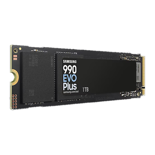 Unidad de Estado Solido SSD NVMe M.2 Samsung 990 Evo Plus, 1TB, 7,250/6,300 MB/s, PCI Express 5.0 - MZ-V9S1T0B/AM