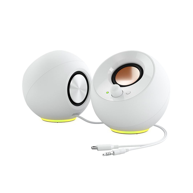 Altavoces Creative Pebble SE, 2.0, Alimentación USB, Diseño Compacto, Blanco – 51MF1725AA001