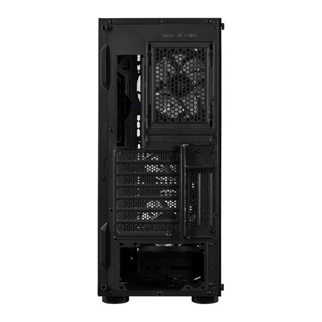 Gabinete GameFactor CSG400, Cristal Templado, ATX, Micro-ATX, Mini-ITX, 5 Ventiladores ARGB - CSG400