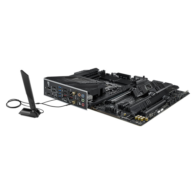 Tarjeta Madre Asus ROG Strix Z790-F Gaming WIFI, ATX, 12th, 13th y 14th Gen Intel, LGA1700, DDR5, 7800Mhz OC, x4 M.2, Aura Sync, Wi-Fi 6E, Bluetooth 5.3