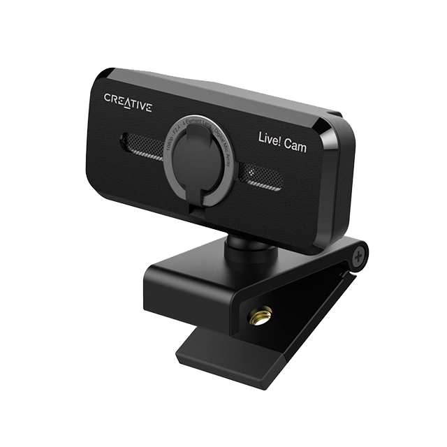 Cámara Web Creative Live! Cam Sync V2, Full HD 1080p, USB, Micrófono Integrado – 73VF088000000