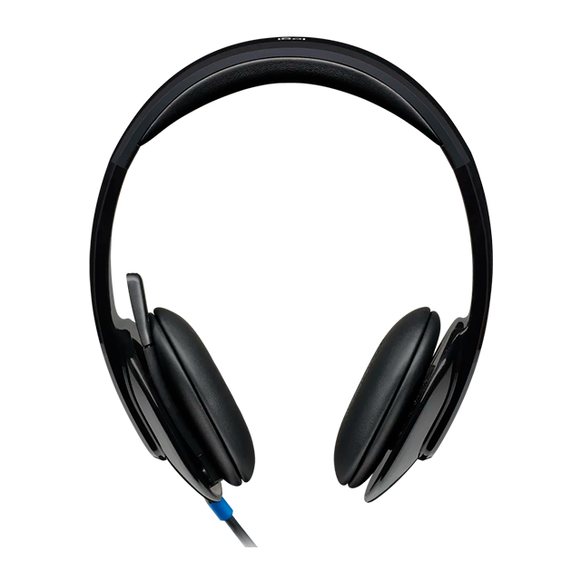 Diadema Logitech H540 USB, sonido estéreo, micrófono con cancelación de ruido, USB-A – 981-000510