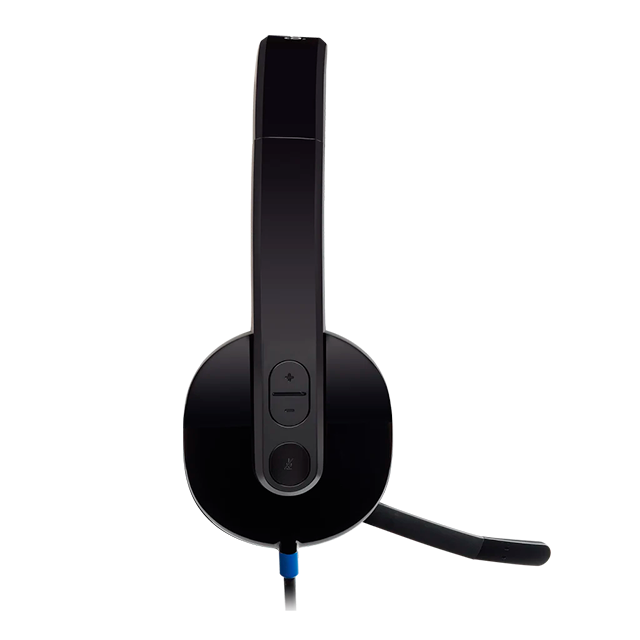 Diadema Logitech H540 USB, sonido estéreo, micrófono con cancelación de ruido, USB-A – 981-000510