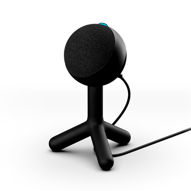 Micrófono USB Logitech G YETI ORB, RGB LIGHTSYNC, Condensador, Negro – 988-000550