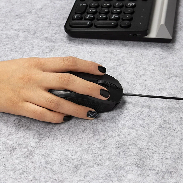 Mouse Alámbrico Acteck Optimize MA210, Sensor Óptico 1200 DPI, 2 Botones + Scroll, USB-A, Negro – AC-928830