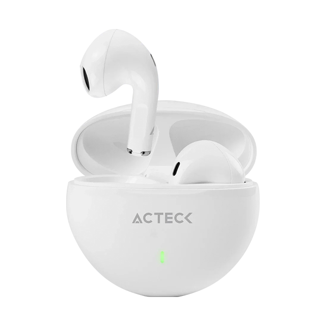 Audífonos In Ear Inalámbricos Acteck Sence EP230, TWS, Bluetooth 5.1, blanco – AC-935111