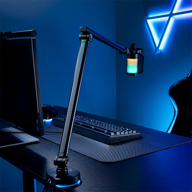 Brazo Articulado para Micrófono Enforce Zone Micro BM400, soporte de escritorio, ajustable, negro – AC-939706