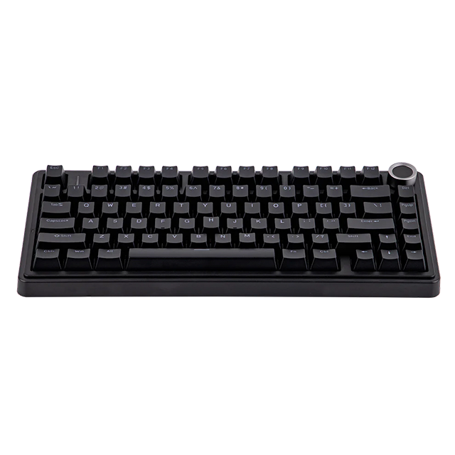 Teclado mecánico Aula F75 alámbrico, 70%, inglés, red switch, pads absorbentes, RGB, negro – 8500-0062