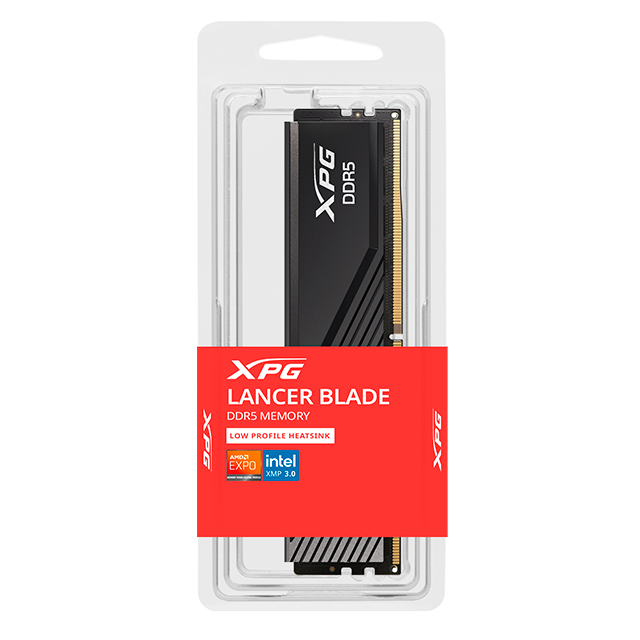 Memoria RAM ADATA XPG Lancer Blade, 16GB, DDR5, 5600 MHz, Negro – AX5U5600C4616G-SLABBK - DDR5-LOCK