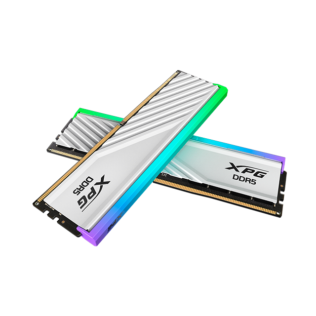 Memoria RAM ADATA XPG Lancer Blade RGB 16 GB, DDR5, 6000 MHz CL48, Blanco – AX5U6000C4816G-SLABRWH - DDR5-LOCK