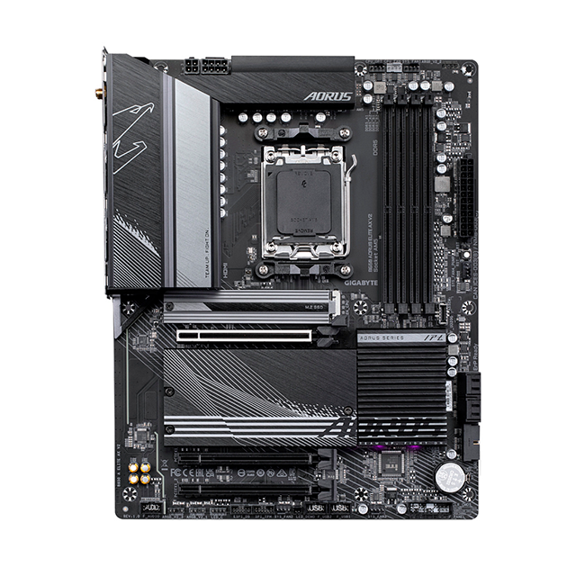Tarjeta Madre Gigabyte B650 AORUS Elite AX V2, ATX, Socket AM5 7600Mhz, DDR5, Wi-Fi 6E