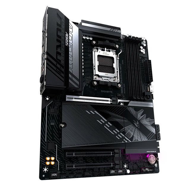 Tarjeta Madre Gigabyte B850 AORUS Elite WIFI7, ATX, Socket AM5, DDR5 8000Mhz, Wi-Fi 7