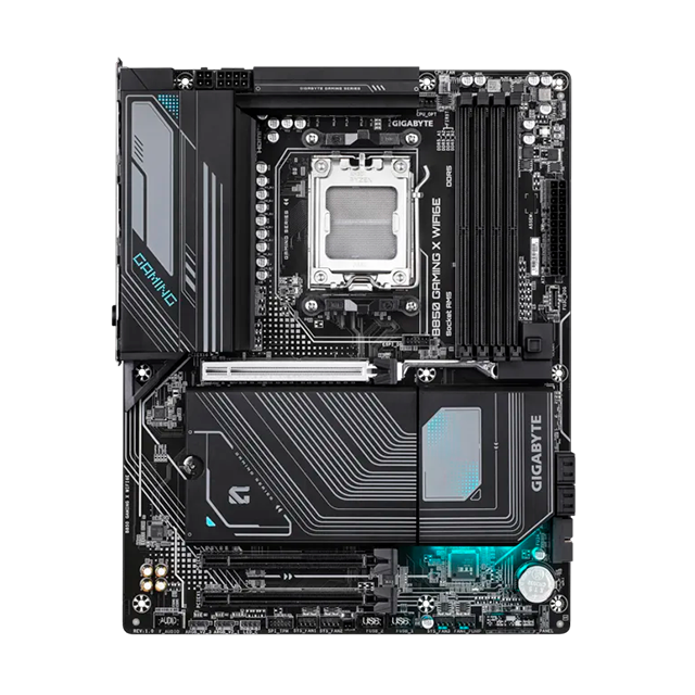 Tarjeta Madre Gigabyte B850 Gaming X WiFi6E, AM5, DDR5, PCIe 5.0, 3× M.2, Wi-Fi 6E, ATX – B850 GAMING X WIFI6E