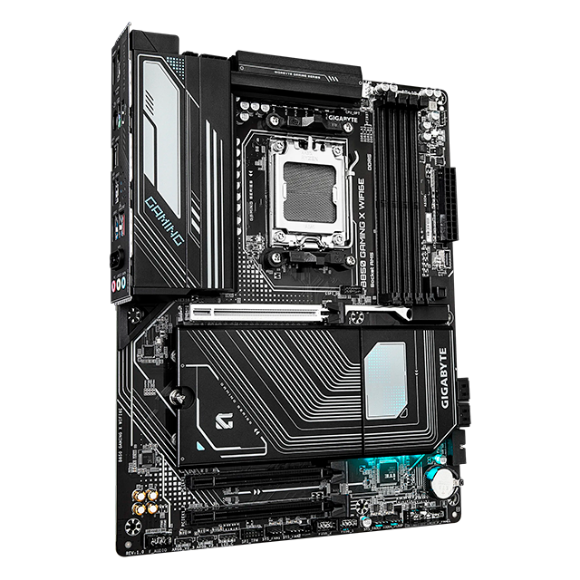 Tarjeta Madre Gigabyte B850 Gaming X WIFI6E, ATX, Socket AM5, DDR5 7600Mhz, Wi-Fi 6E