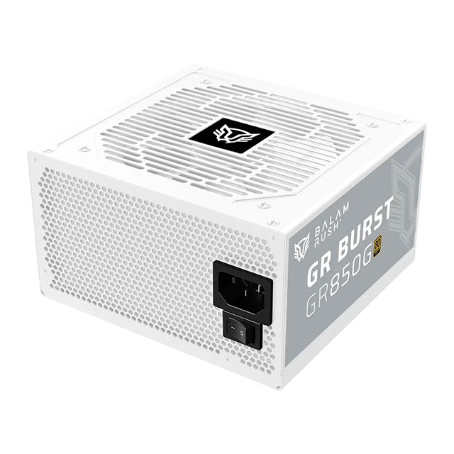 Fuente de Poder Balam Rush GR Burst GR850G Legend Series, 850W, 80 Plus Gold, ATX 3.0, Full Modular, Blanco – BR-940320