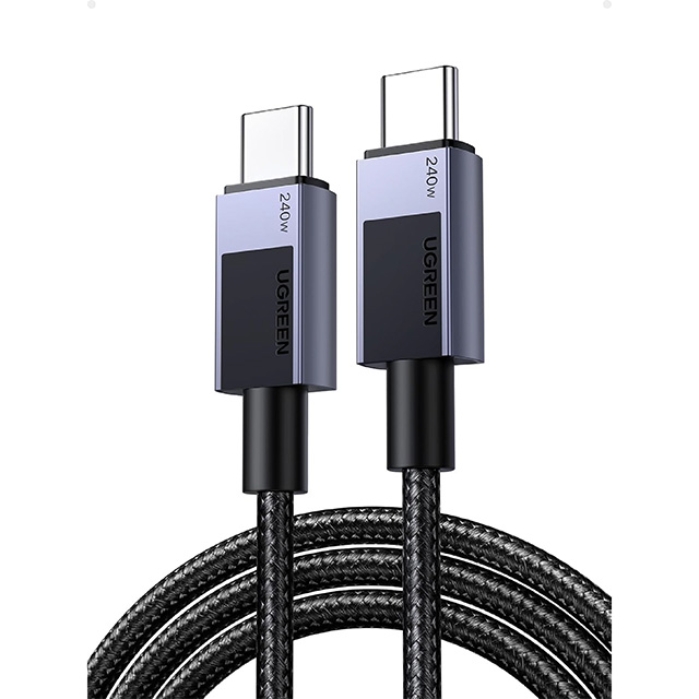 Cable UGREEN USB-C 240W – Carga Rápida y Compatibilidad Extrema - 45068