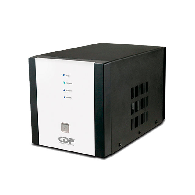 Regulador de Voltaje CDP R-AVR3008, 3000VA / 1500W, AVR, 8 Salidas, 525J, Protección Coaxial – R-AVR3008