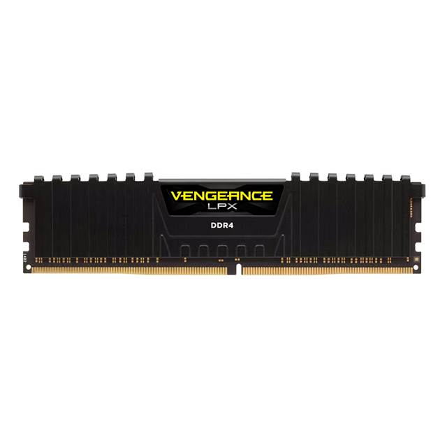 Memoria RAM Corsair Vengeance LPX 32GB (1×32GB), DDR4 3000MHz, CL16, XMP 2.0, Negro – CMK32GX4M1D3000C16