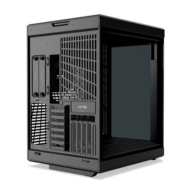 Gabinete HYTE Y70 Touch Infinite Pitch Black, Mid-Tower ATX, Pantalla Táctil IPS 14.9" 2.5K 60 Hz, Vidrio Panorámico, PCIe 4.0 Riser – CS-HYTE-Y70TTI-BB