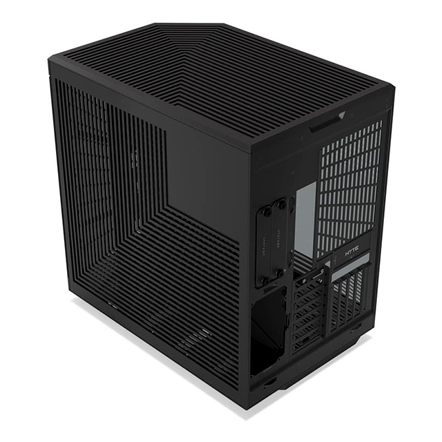 Gabinete HYTE Y70 Touch Infinite Pitch Black, Mid-Tower ATX, Pantalla Táctil IPS 14.9" 2.5K 60 Hz, Vidrio Panorámico, PCIe 4.0 Riser – CS-HYTE-Y70TTI-BB