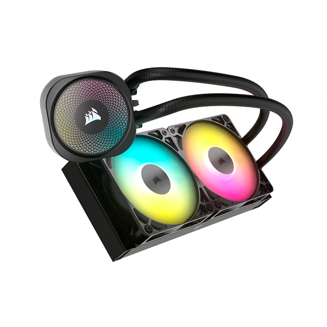 Enfriamiento Líquido Corsair Nautilus ARGB 240 RS, Negro – CW-9060092-WW