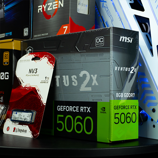 PC Gamer Decepticore White | AMD Ryzen 5 5500 | Nvidia RTX 5060 8GB | RAM 16GB DDR4 3200Mhz | 1TB M.2 | 4 Ventiladores RGB