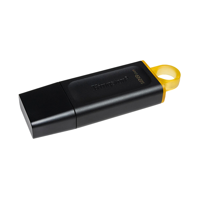 Memoria USB Kingston DataTraveler Exodia, 128GB, USB 3.2 Gen 1, color negro – DTX/128GB